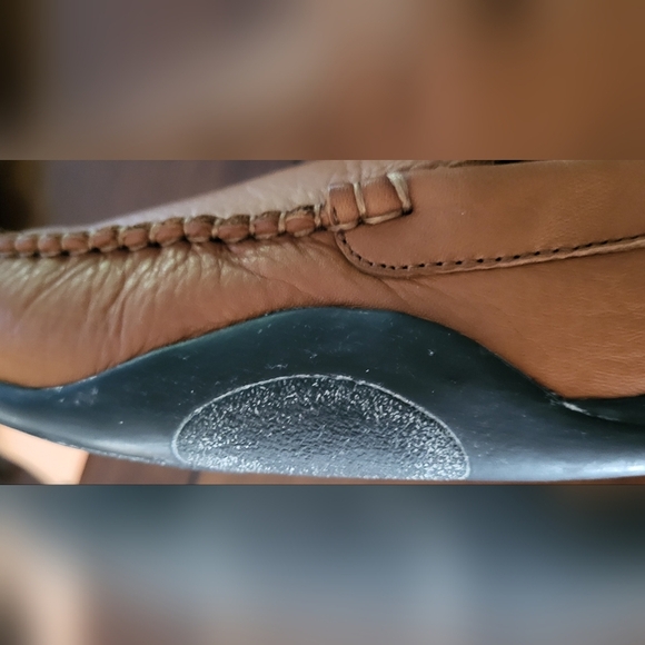 Florsheim Mens Brown Leather Driving Loafers Moccasins Slip On Shoes Size 8 - Picture 7 of 10